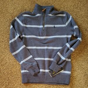 Polo by Ralph Lauren Boys Blue Striped Sweater